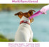 Short Dog Traffic Leash, Dog Training Tab for Small Dogs, Pet Leashes for Large Medium Dogs (Blue and Green)