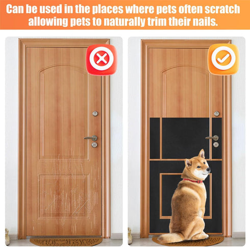Pet Nail Self Adhesive Replacement Emery Paper, Fits Most Dog Scratch Pad, DIY Alternatives to Cat and Dog Nail Clippers