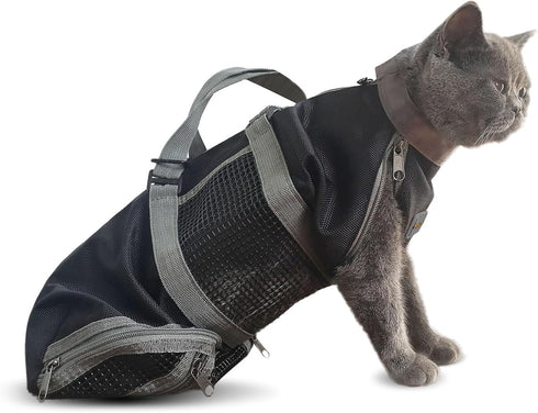 Trimming Cinf Cat Nail Clipping Cleaning Grooming Restraint Bag No Scratching Biting for Bathing Nail Injecting