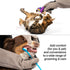 PetFusion Multipurpose Pet Glove for Grooming, Vet Trips, Handling - Puncture & Scratch Resistant, Water Resistant, Grey