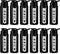 Hushee 12 Pcs Cheer Water Bottle, 20 oz Reusable Aluminum Leak Proof Sport Bottle for Cheerleading Coach