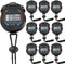 Waterproof Stopwatch Digital Handheld Multi-Function Sports Timer, Professional Electronic Chronograph Stop Watch (10)