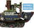 Aquarium Large Shipwreck Decorations - Fish Tank Lifelike Ship Decor,Resin Material Large Pirate Ship Decor by SLOCME