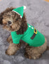 Christmas Dog Shirt Pet Merry Christmas Elf Costume Clothes with Hat for Dogs, Cats, Pets Xmas Outfits (Small)