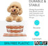 MODGY Collapsible Dog Food Bowl Dish, Reusable, Portable Container, Pack of 2