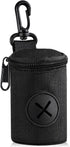Vin Beauty Dog Poop Bag Holder for Leash, Durable Fabric Poop Bag Dispenser with Zipper, Soft Pet Waste Bags Pouch