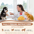 Freeze Dried Cat and Dog Treats - Limited Ingredient Quail Egg Yolk Healthy Snacks, 8.8 Ounce