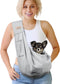 Stylish Dog Carrier Sling for Traveling, Comfortable Purse for Small Dogs, Hands-Free Design