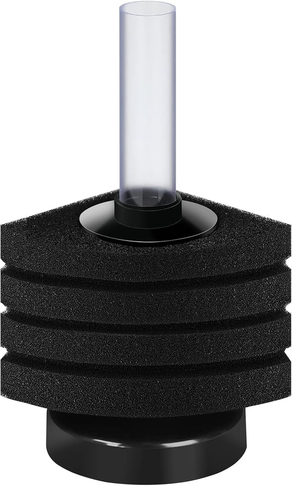 AQUANEAT Aquarium Bio Corner Sponge Filter, for Breeding Shrimp Nano Fish Tank,