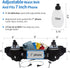 PYFK Upgraded Running Belt with Water Bottles, Hydration Belt for Men and Women, Fanny Pack for Running Hiking