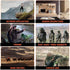 LOOGU Camouflage Netting | Tactical Mesh Net Camo Scarf for Wargame, Sports & Outdoor Activities