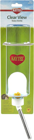 Kaytee 16 oz Clear View Water Bottle for Guinea Pigs, Rats, and Chinchillas