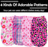 PET SHOW 4 Pack Paw Bone Printed Dog Clothes - Soft Vest Lightweight Sleeveless T-Shirts for Small Medium Dogs