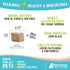 Raw Paws Freeze Dried Chicken Liver Dog Treats & Cat Treats, 4-oz - Made in USA, Single Ingredient