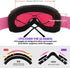 Supertrip Snow Ski Goggles, Anti-Fog, 100% UV Protection for Snowboard Skiing
