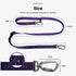 Heavy Duty Tactical Dog Leash for Medium and Large Dogs, 6 in 1 Hands Free for Training, 4-7FT Long Dog Leash, Green