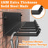 Gym Rack Organizer - Wall Mount Hooks for Olympic Barbells, Row Handles, Bats, Tools (E-Book Instruction Included)