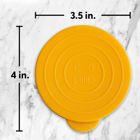 Pet Food Lids, Variety Mix 3 Pack, Bone Appetit Wet Food Can Covers
