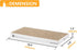 Smartbean Cat Scratch Pad, Durable High Density Cardboard Scratching Post, Indoor Toy for Cats, Double-sided Design