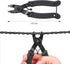 Oumers 2 in 1 Bike Master Link Plier Tool, Bicycle Chain Quick Link Opener-Closer Remover for All Speed Chain Repair