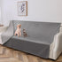 100% Waterproof Dog Blanket, 52x82 inches Soft Leak Proof Pet Couch Throw, Washable Light Grey + Dark Grey