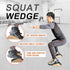 Squat Wedge Block 2PCS Non-Slip Ramp, Professional Squat Platform for Heel Elevated Squats and Calf Raises
