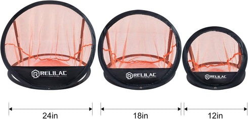 Pop Up Golf Chipping Practice Net Set - Indoor/Outdoor Target Accessories to Improve Your Short Game
