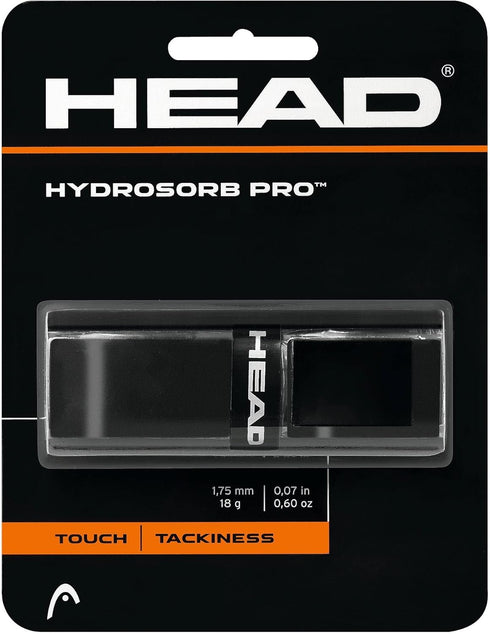 HEAD Hydrosorb Pro Tennis Racquet Replacement Grip - Tacky & Firm, Choice of Color