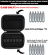 RAIACE CO2 Cartridges Storage Case, Compatible with Crosman & Umarex, Case Only (CO2 Cartridges Not Included)