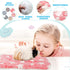 6 Pieces Guinea Pig Bed Plush Hamster Mat Bunny Bed Small Animal Sleeping Pads with Cleaning Dustpan Brush (Cute Color,