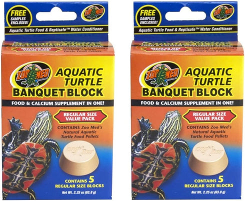 Zoo Med Block Value Pack for Aquatic Turtle, Set of 2