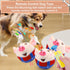 BABORUI Remote Control Interactive Dog Toys, Jumping Squeaky Pig with Recording and Music Modes, Rechargeable for All