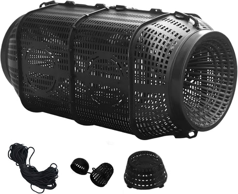 Tanxier Fish Trap,Lightweight Bait Trap,Fish Catcher,CrabTrap,Crab Cage,Hobby Fishing Equipment for Catch EEL Shrimp