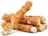 MON2SUN Dog Treats, 9 Inch Chicken Wrapped Rawhide Rolls Snacks, Teeth Cleaning