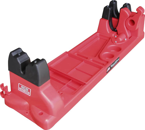 MTM GV30 Gun Vise for Gunsmithing, Free Standing, 11 Compartments, USA Made, Red