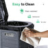 Tfulad Camping Toilet for Adults - Portable Folding Toilet with Lid,Travel Portable Potty for Adults,Porta Potty Car
