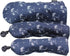 Golf Club Head Covers 3 Pack | Waterproof Cloth Head Covers for Driver/Fairway Wood/Hybrid Fit All Brands