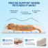 InVarme 36" 20": Summer 46-80 lbs Orthopedic Dog Cooling Mat x Extra-Thick Self-Cooling with Removable Memory Foam