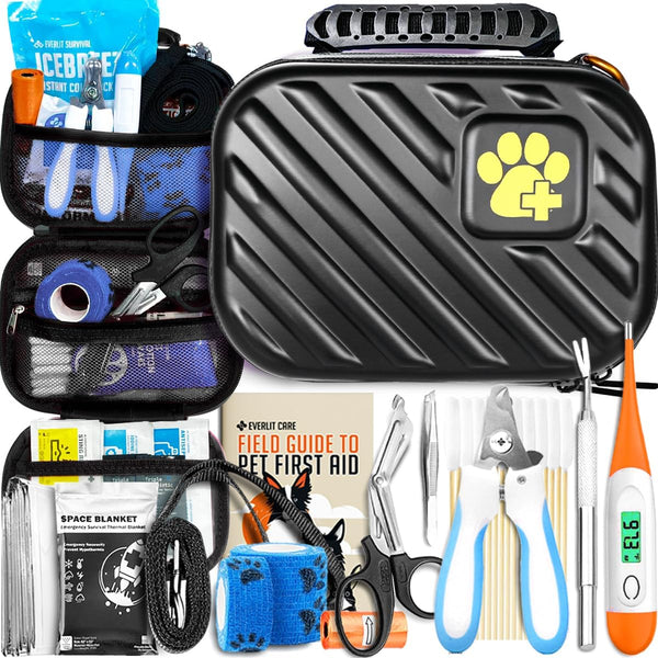 EVERLIT CARE EVERLIT Pet Medic First Aid Kit | 95 Pcs Vet-Approved Medical, Outdoor