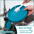 WUDIGGBO Dog Lick Bowl, Non-Slip Slow Feeder Dog Bowl, Silicone Licking Mat with Treat Dispenser, Entertainment Dog