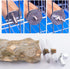 Bird Cage Feeder Stand Accessories, 16 Clamps, 8 Screws, 8 Bolts for Holding Water Food Cups