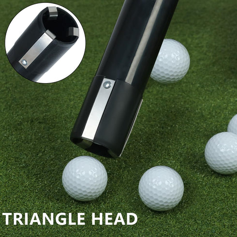 HOW TRUE Golf Ball Retriever, Portable Shag Bag with Removable Tube for Golf Ball Pick Up