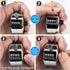 Tally Counter, 4-Digit Clicker Counter, Metal Hand Counters for Counting, Knitting, Coaching, Golf, Fishing