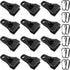 Upgrade Large Tarp Clips, 24 PCs Heavy Duty Lock Grip Tarp Clamps with Carabiner for Camping, Awnings, Canopies