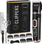 Dog Clippers Professional Heavy Duty Grooming Clipper, 3-Speed Low Noise Rechargeable Cordless Tools for Thick Coats