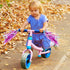 Kids Bike Bell and Streamers - 1 Pack Flower Bicycle Bell with 2 Pack Bike Streamers for Girls' Bike Accessories