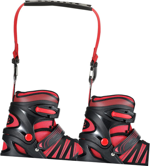 Toddmomy 2pcs Skate Shoe Laces, Ski Skates Rope Leash for Ski Boots Carrying and Snowboard Boot Carrier