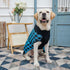 PUPTECK Dog Sweaters for Large Medium Small Dogs, Classic Plaid Style Holiday Winter Coat for Pets