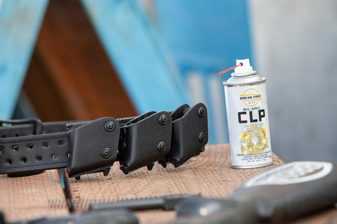 CLP-2, 4 oz Break Free CLP Cleaner Lubricant and Preservative Gun Cleaner, Aerosol Spray, Synthetic Oil