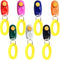 Coolrunner 7pcs Universal Animal Pet Dog Training Clicker, 7 Color with Wrist Bands Strap